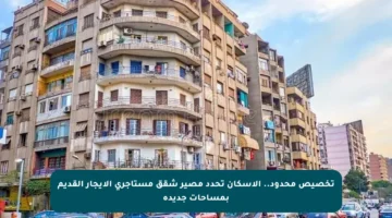 تخصيص محدود.. الإسكان تحدد مصير شقق مستأجري الإيجار القديم بمساحات جديدة